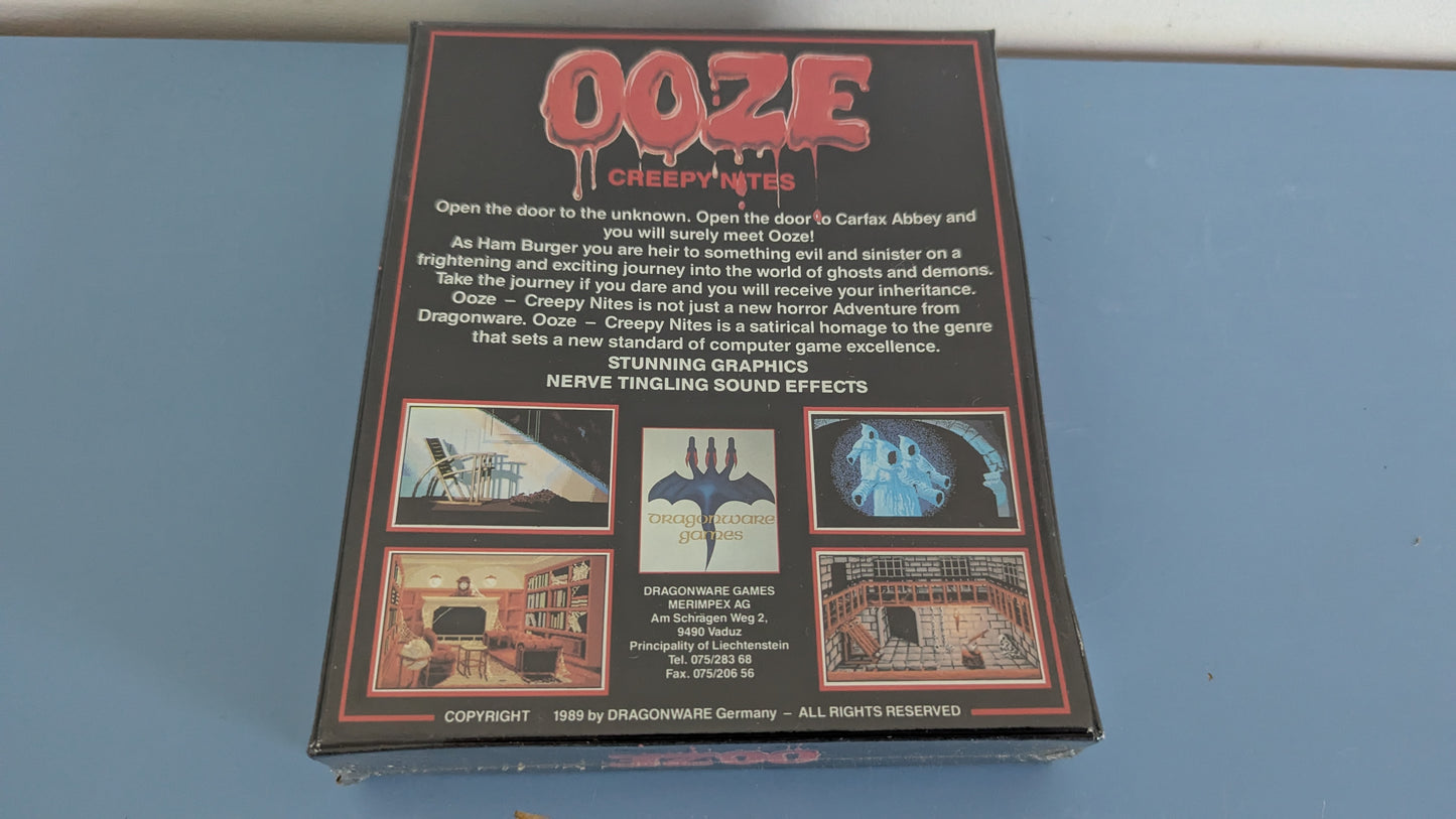 Dragonware Games - Ooze: Creepy Nights (Amiga, Avaamaton)