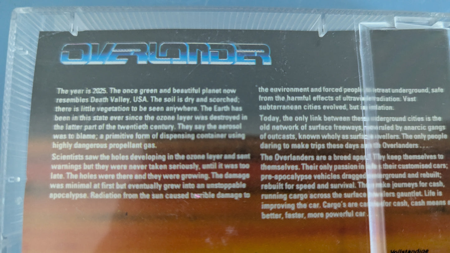 Elite Systems Ltd - Overlander (Spectrum, Kasetti, Ohjeet)