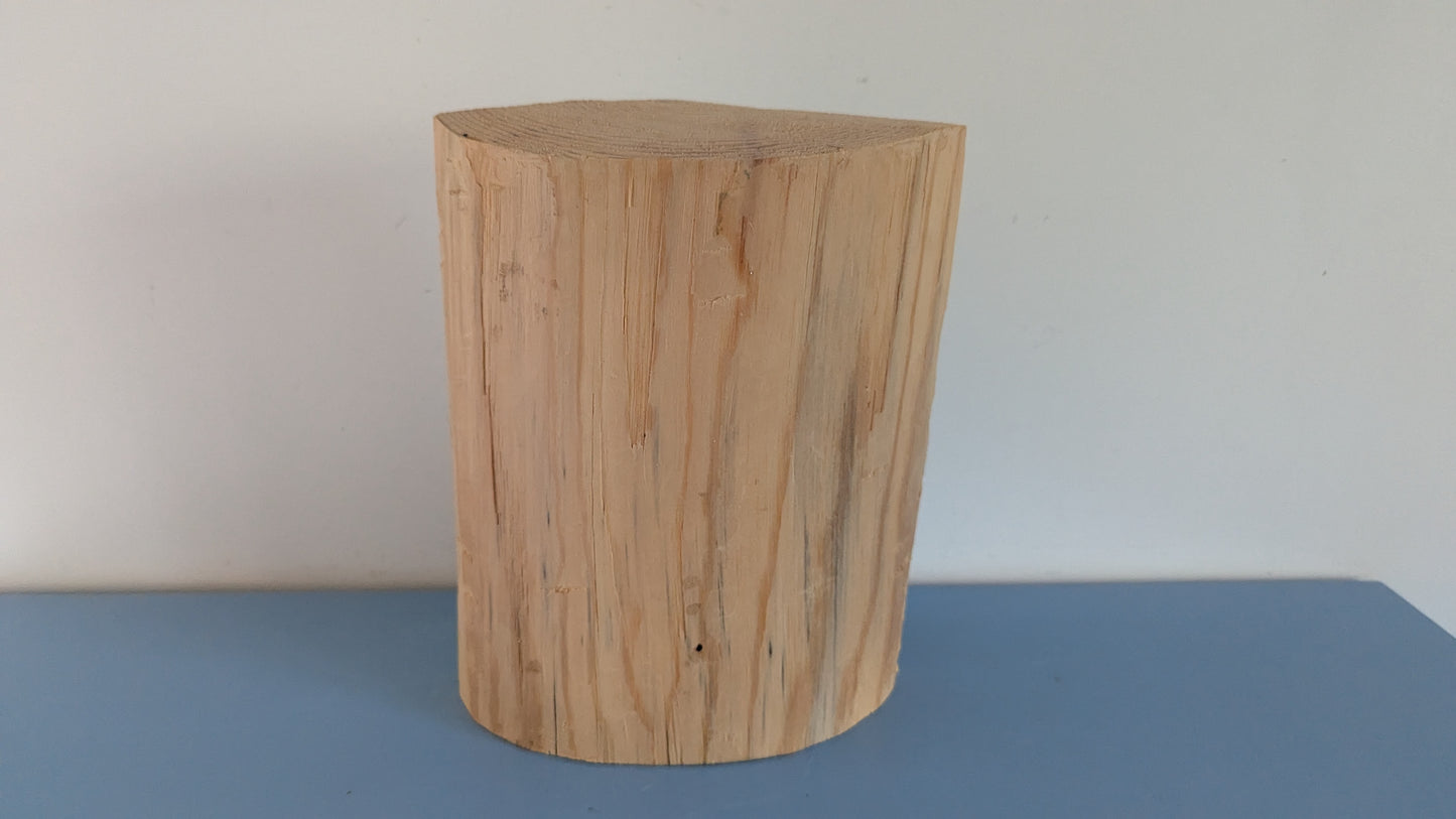 Kalevi Sundell - Puu (Signeerattu Puuveistos, 2007)