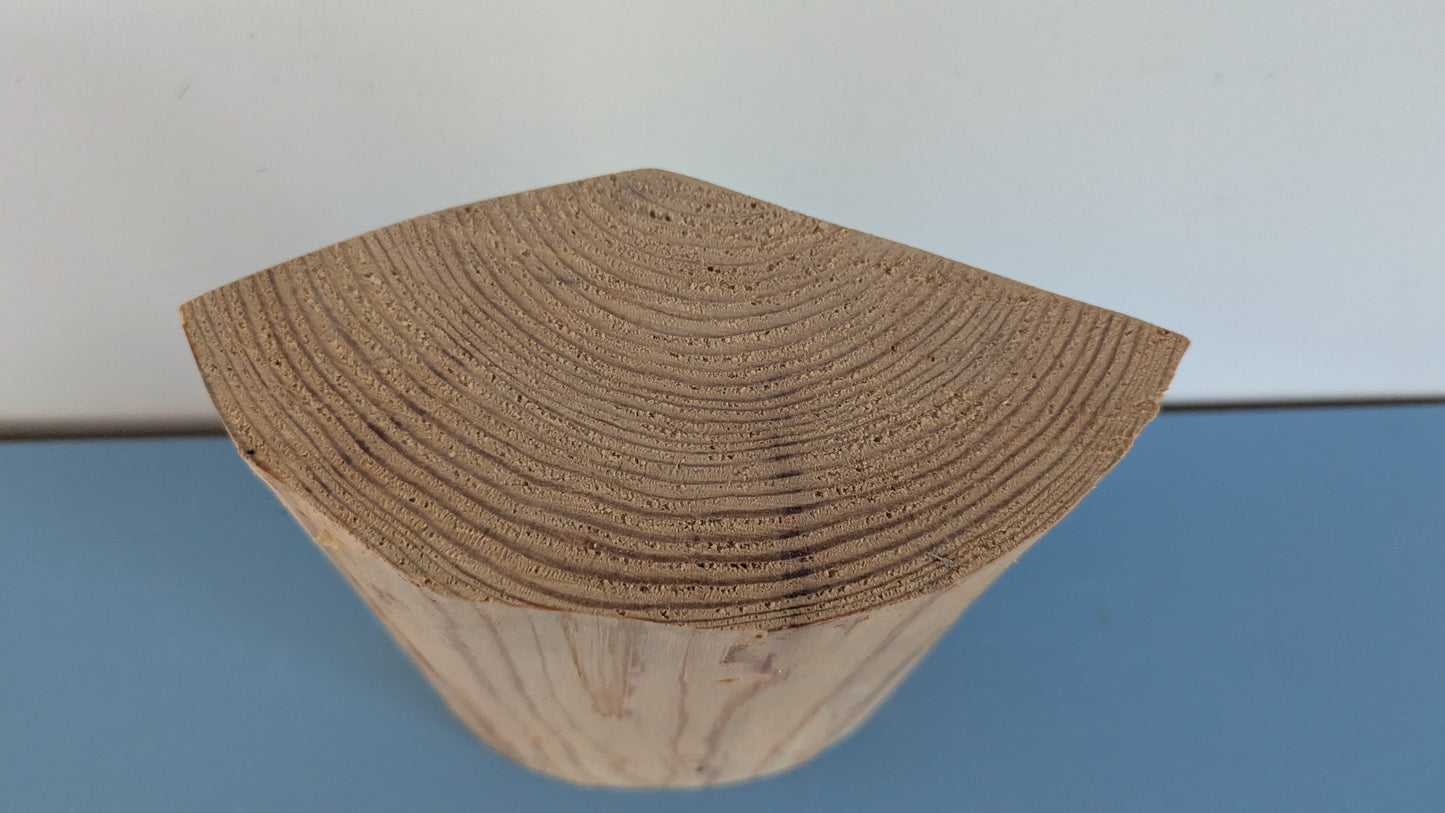 Kalevi Sundell - Puu (Signeerattu Puuveistos, 2007)