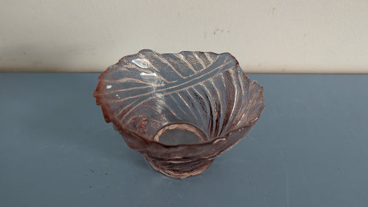 Riihimäen Lasi Ultra Kulho / Tuikkukippo (1985-1988, Pertti Kallioinen)