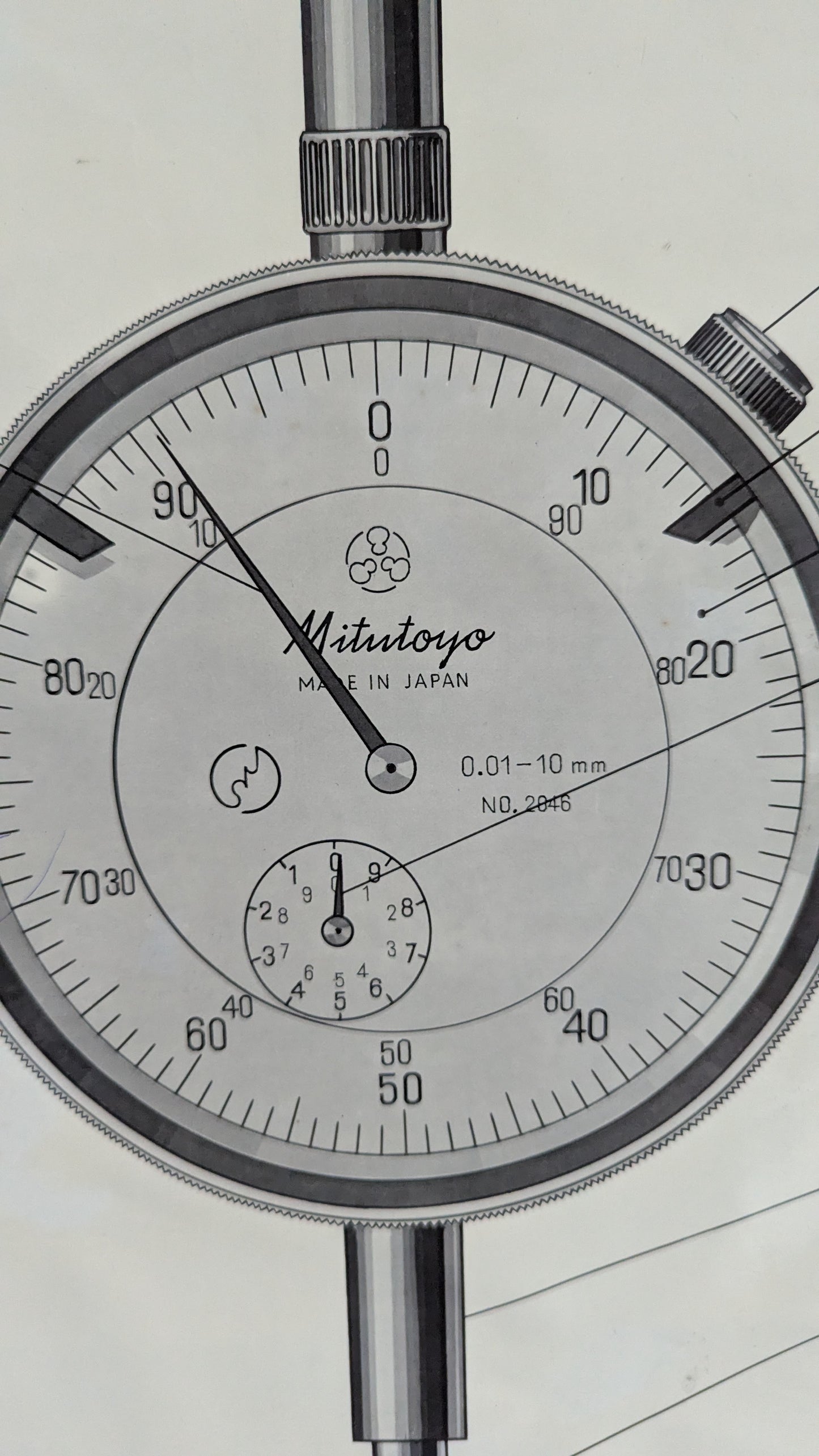 Opetustaulu - Mitutoyo, Mittakellot