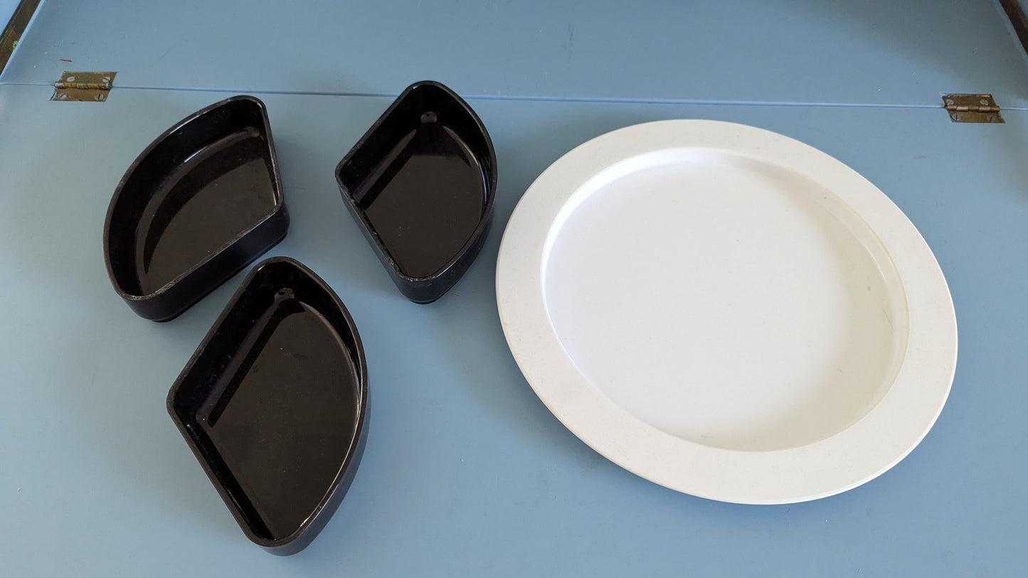 Opa - More Tarjoilusetti / Lokerikkovati (1980-luku, Timo Sarpaneva)