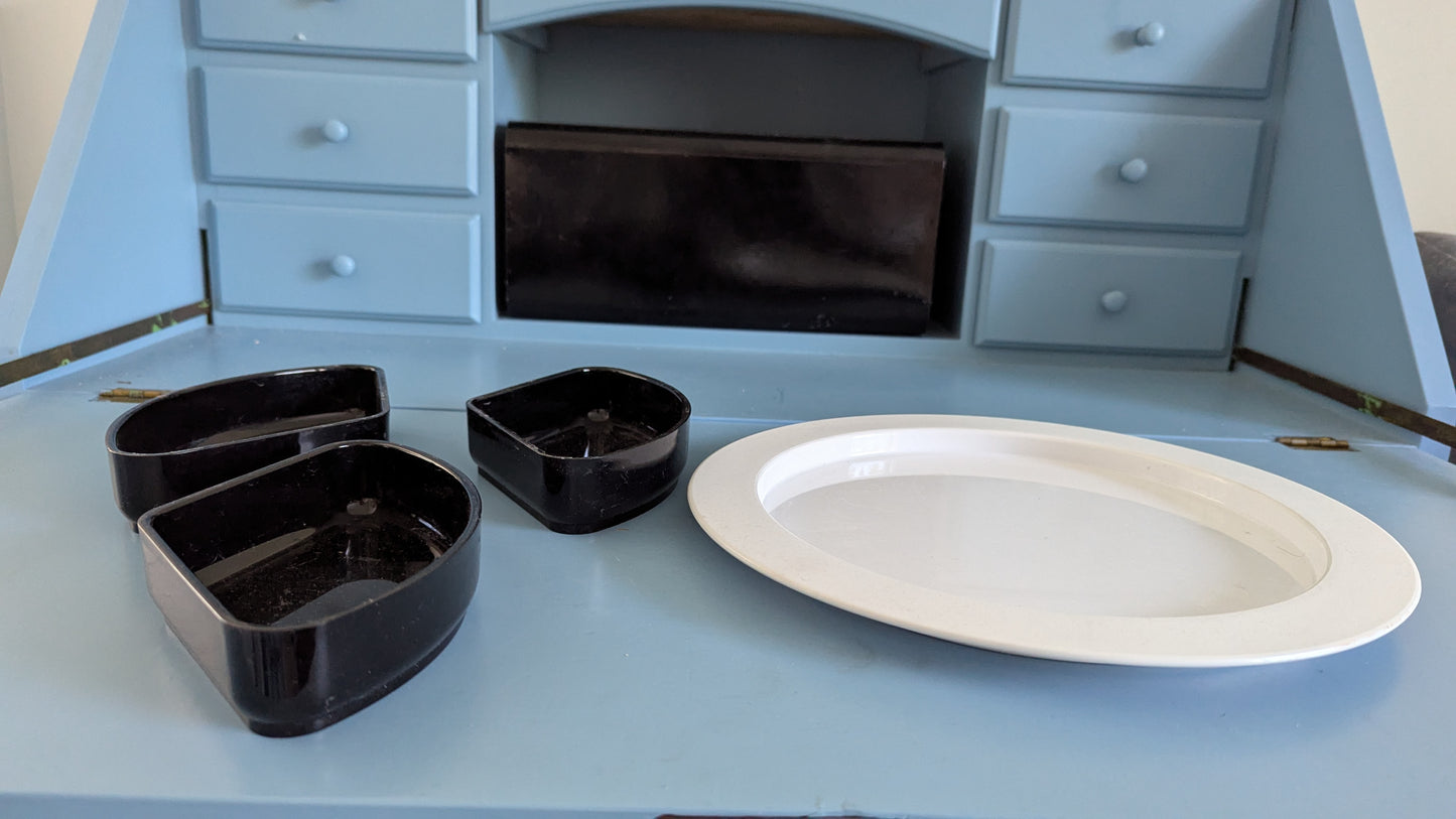 Opa - More Tarjoilusetti / Lokerikkovati (1980-luku, Timo Sarpaneva)