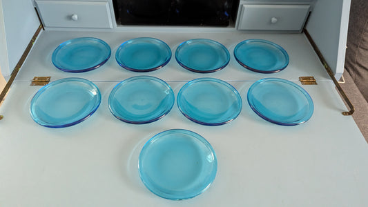 Iittala / Nuutajärvi - Luna Leivoslautanen / Leipälautanen (9kpl, Kaj Franck)