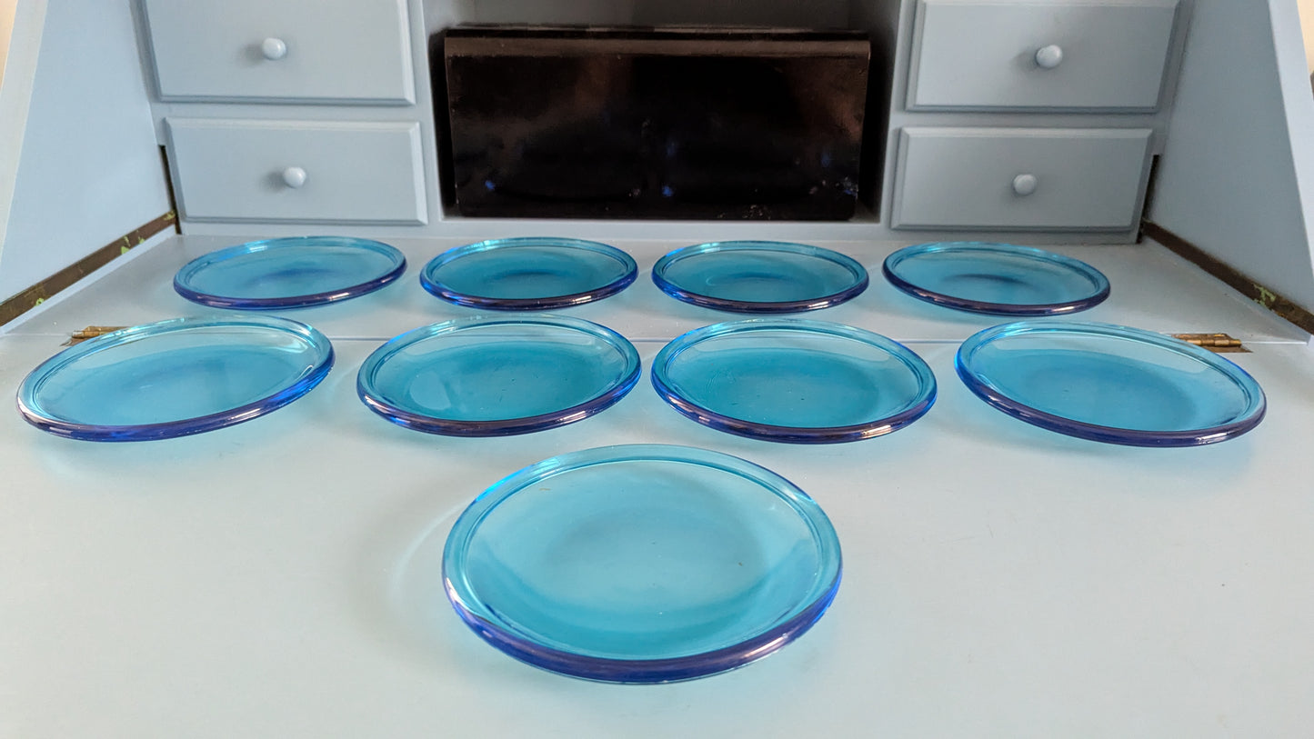 Iittala / Nuutajärvi - Luna Leivoslautanen / Leipälautanen (9kpl, Kaj Franck)