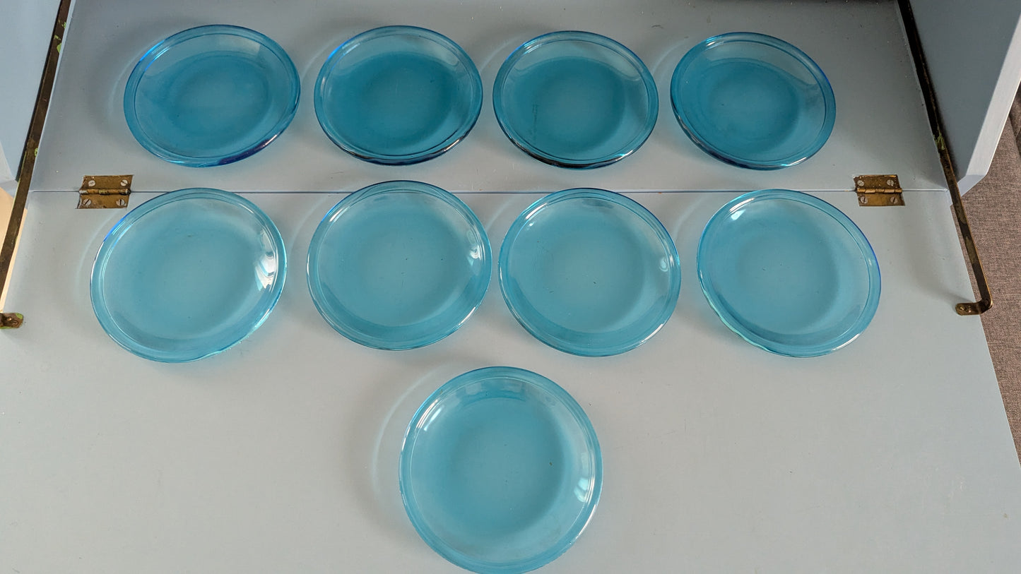 Iittala / Nuutajärvi - Luna Leivoslautanen / Leipälautanen (9kpl, Kaj Franck)