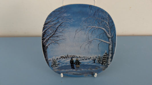 Arabia Talvitunnelmia Seinälautanen (Anita Rantanen-Siewers)