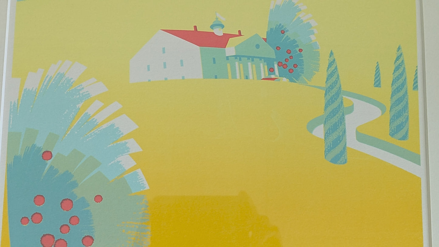 Raimo Huittinen - Benecol-Kartano (Signeerattu Grafiikka 1998)