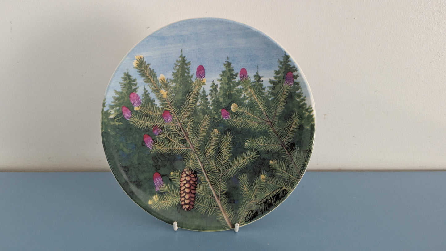 Arabia Kuusen Kukinta Seinälautanen (Toivo G. Utriainen)