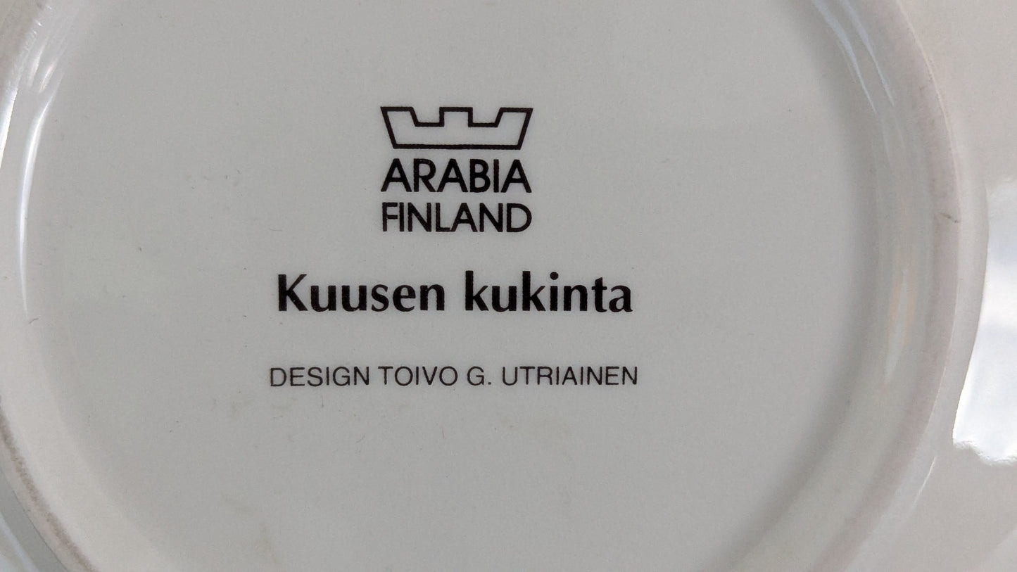 Arabia Kuusen Kukinta Seinälautanen (Toivo G. Utriainen)