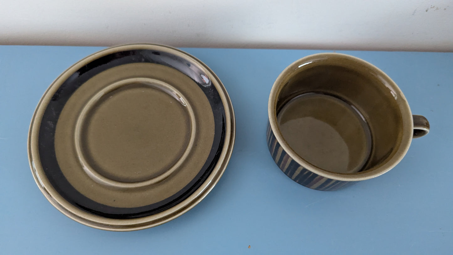 Arabia Kosmos Teeastiasto Neljälle Hengelle (8-osaa, 1963-1976)