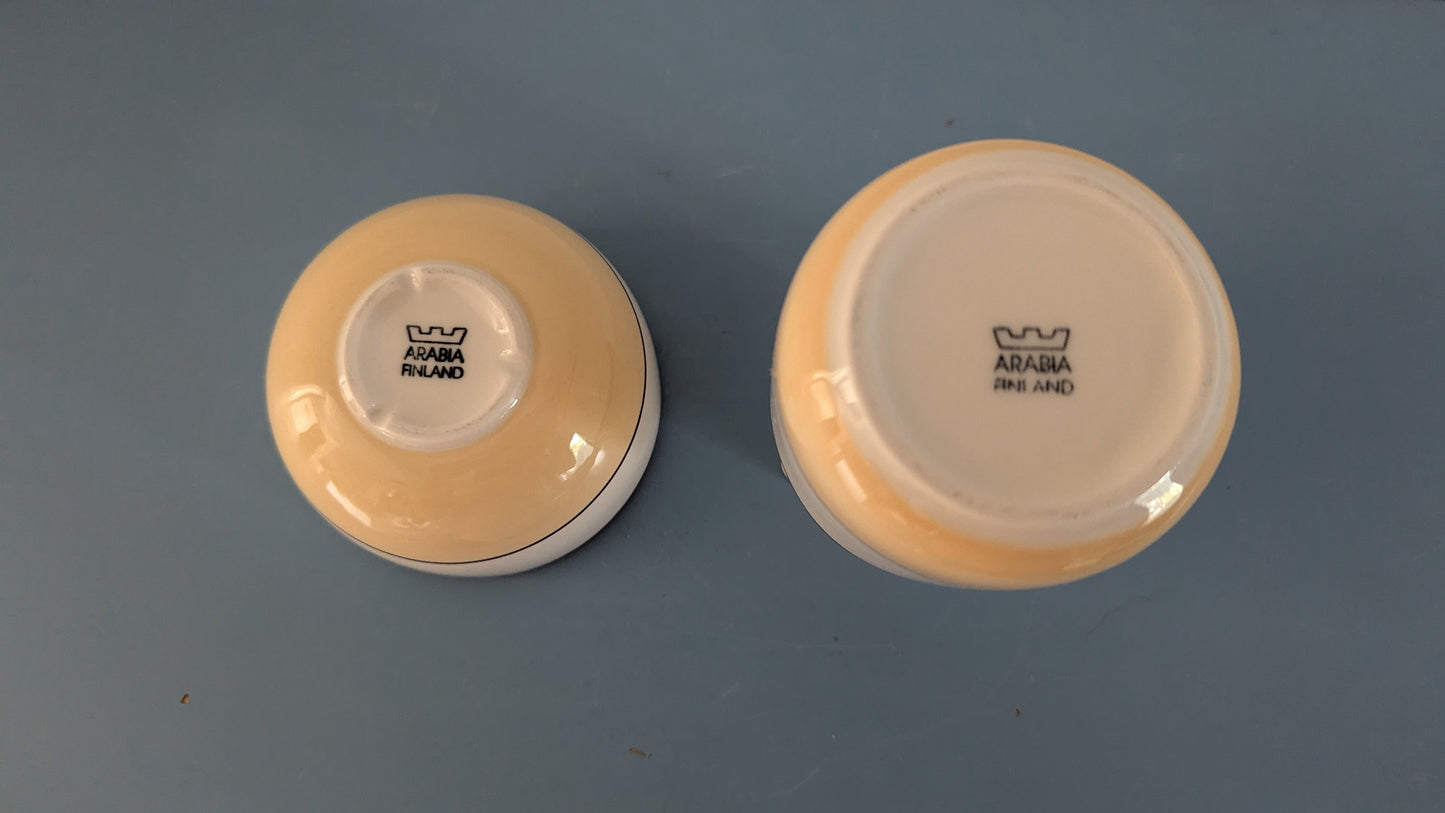 Arabia Olki Kermakko ja Sokerikko (1998-2002, Stig Lindberg)