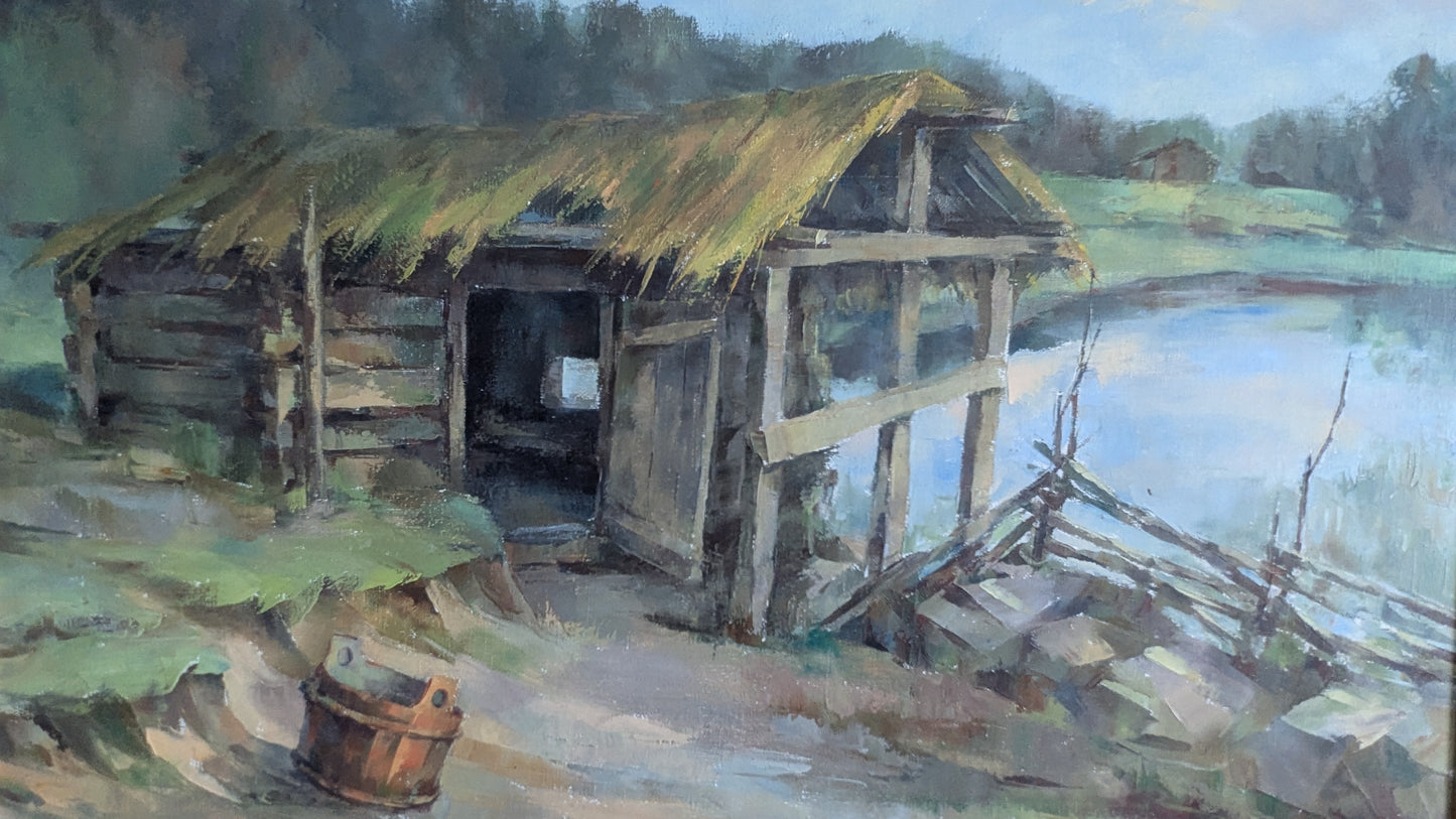 Yrjö Rissanen - Signeerattu Öljyvärimaalaus (1972)