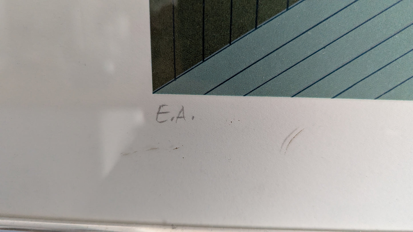 Raimo Huittinen - Silkkiperhonen (Signeerattu Grafiikka 1992)