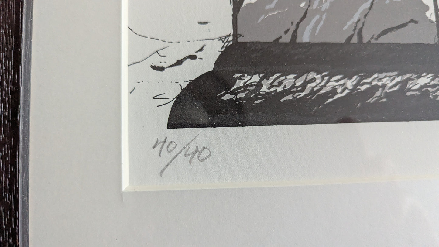 Raimo Kanerva - Signeerattu Grafiikka (40/40, 1992)