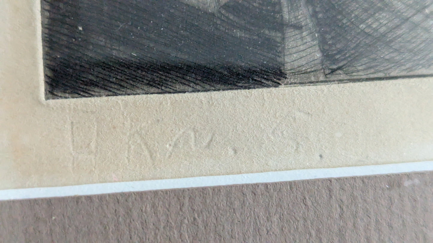 Eila Juhola - Signeerattu Etsaus (1939)