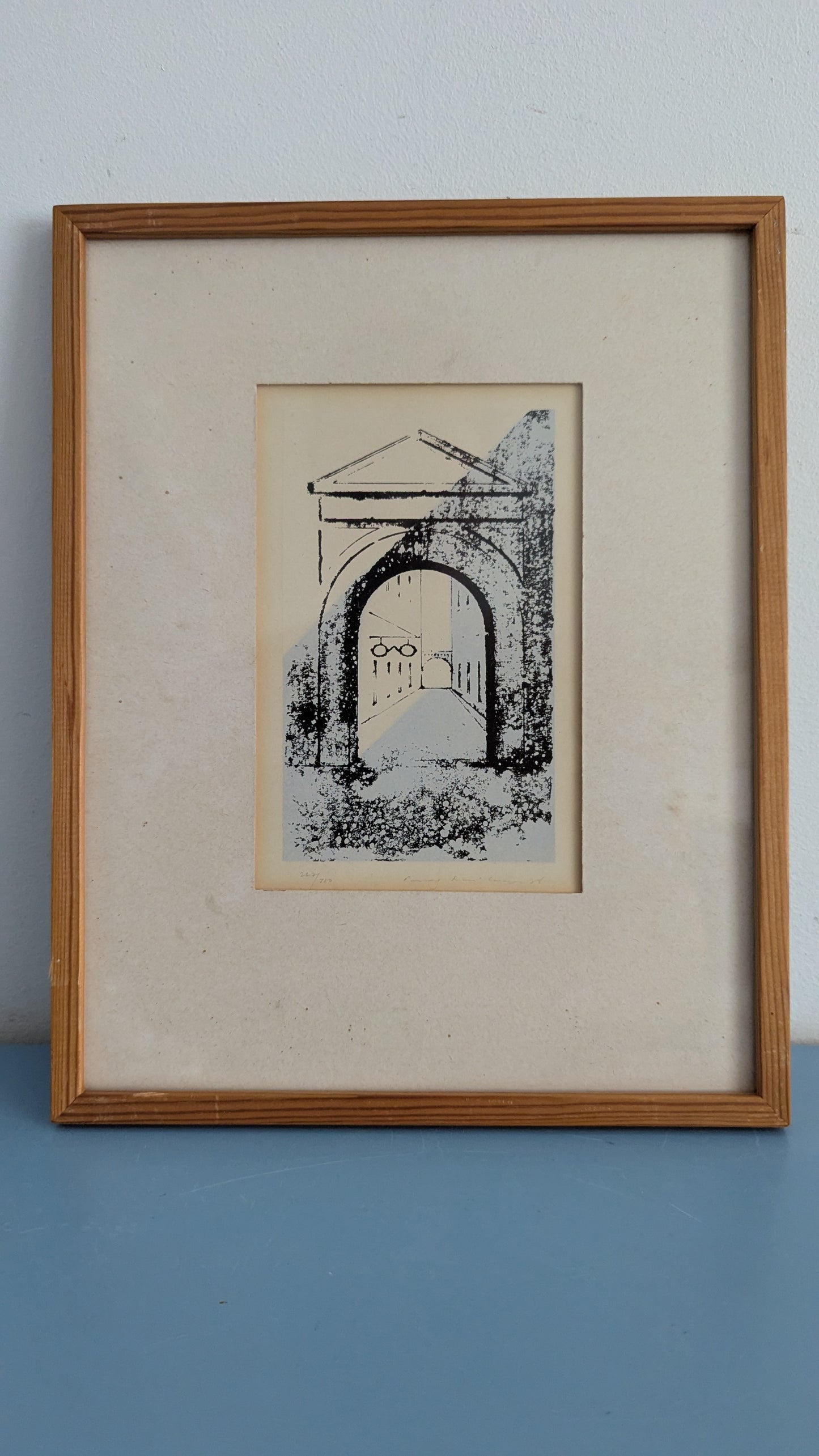 Pentti Lumikangas - Signeerattu Grafiikka (1978, Menrad Suomi Oy:lle)