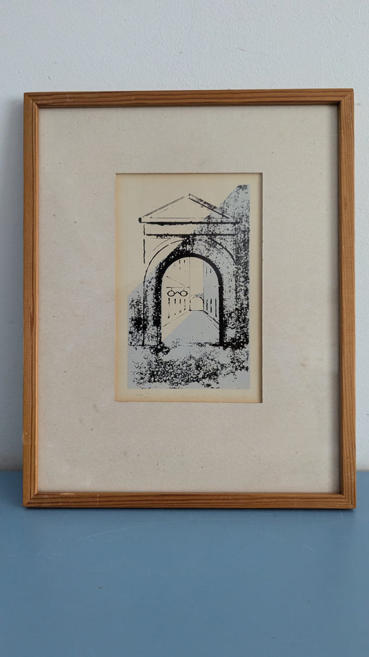 Pentti Lumikangas - Signeerattu Grafiikka (1978, Menrad Suomi Oy:lle)