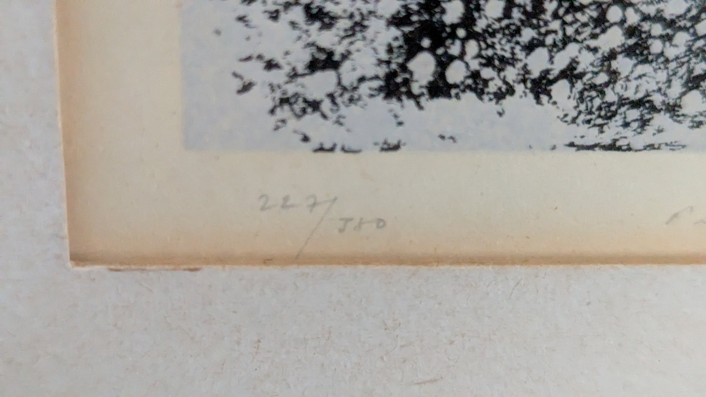 Pentti Lumikangas - Signeerattu Grafiikka (1978, Menrad Suomi Oy:lle)