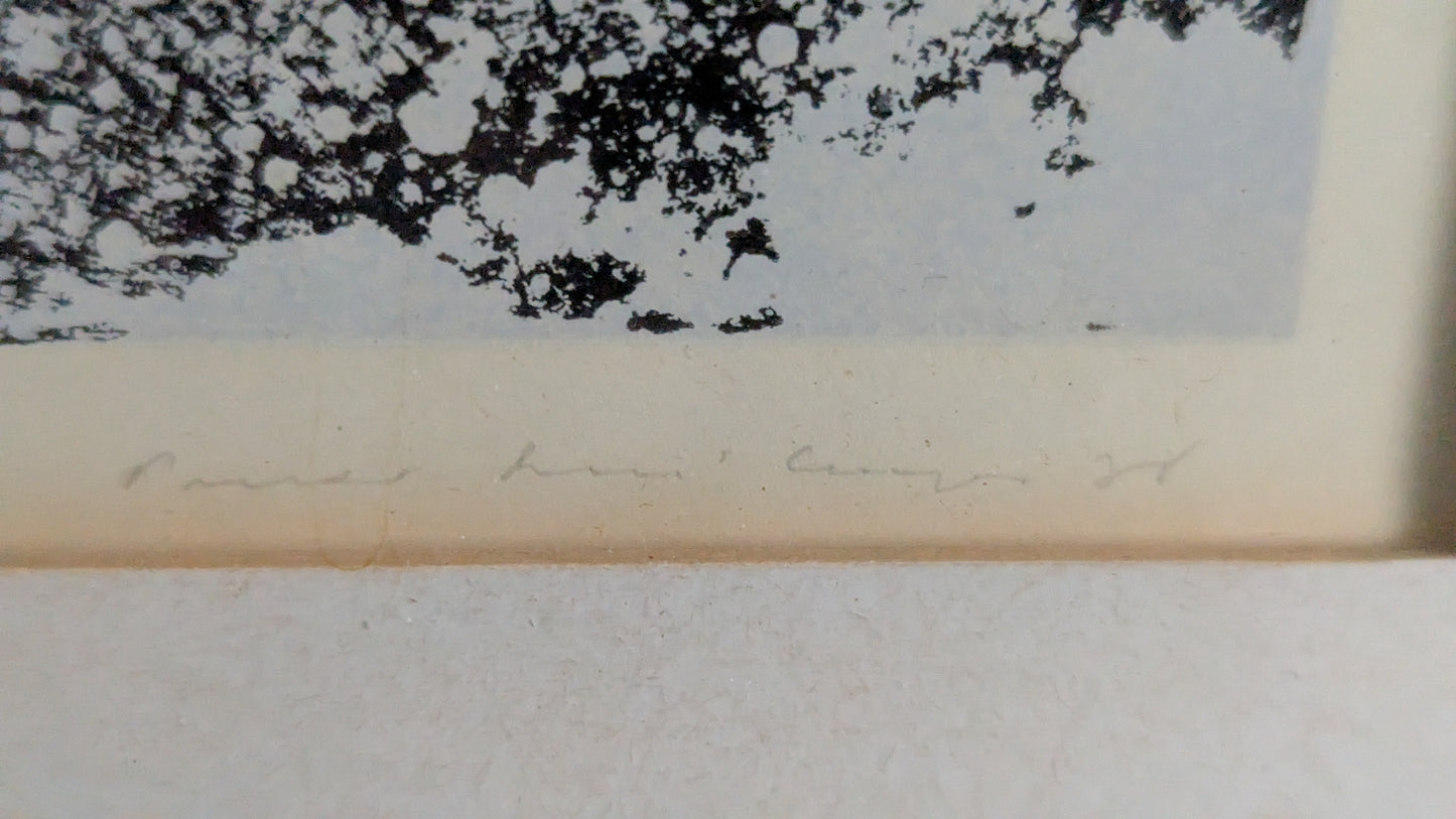 Pentti Lumikangas - Signeerattu Grafiikka (1978, Menrad Suomi Oy:lle)