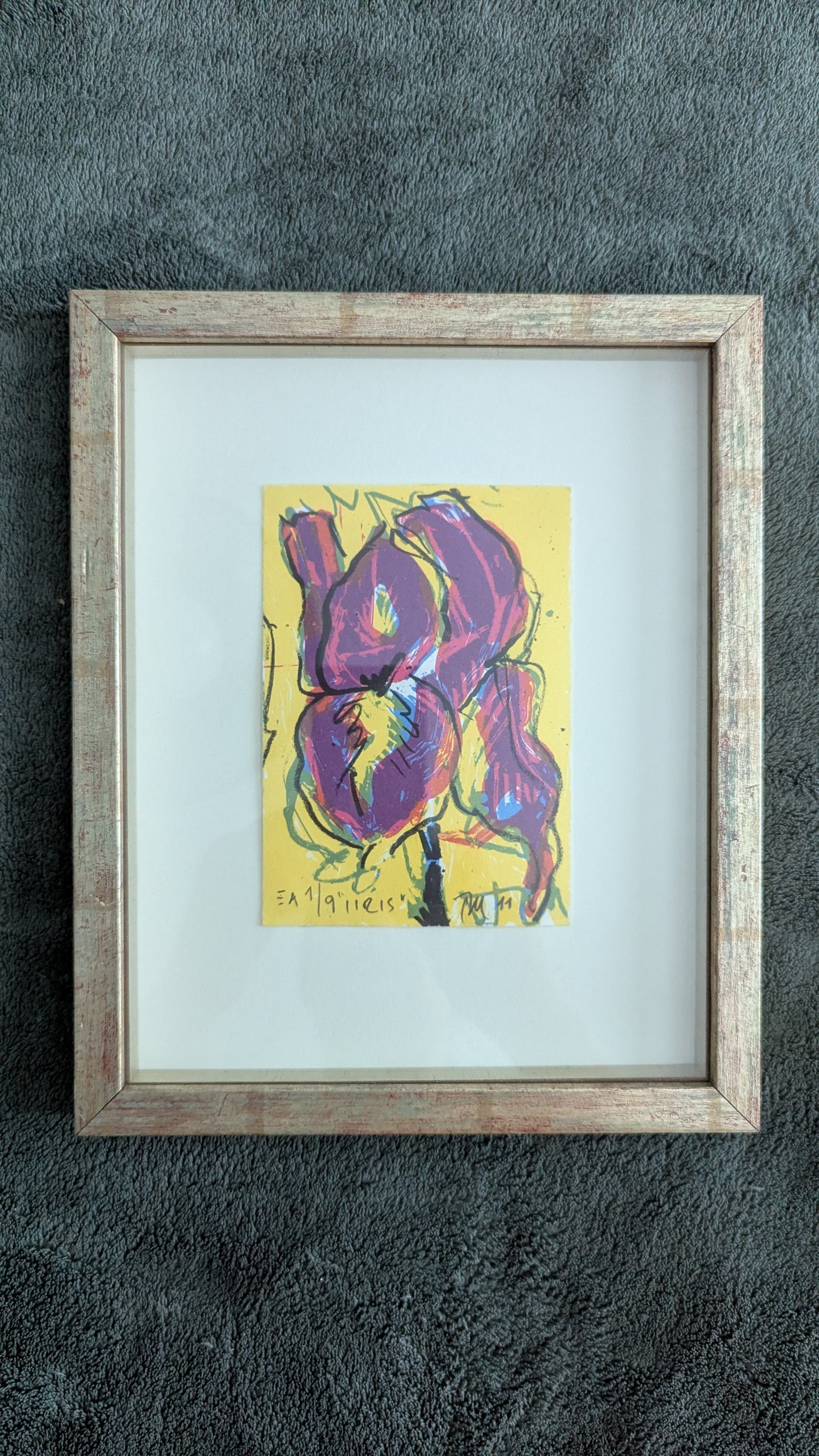 Tapani Mikkonen - Iiris (Signeerattu Litografia, 2011)