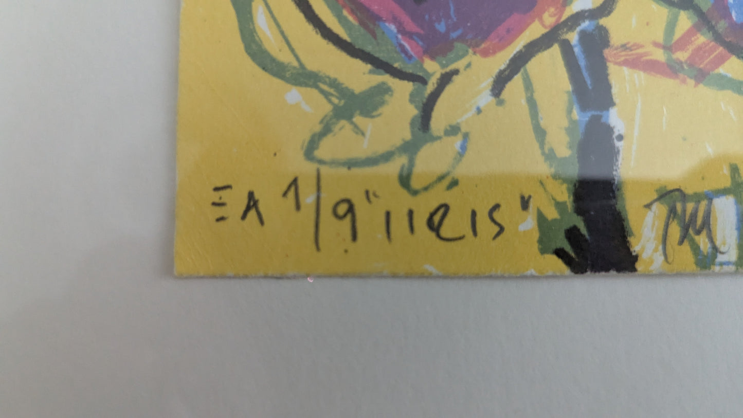 Tapani Mikkonen - Iiris (Signeerattu Litografia, 2011)