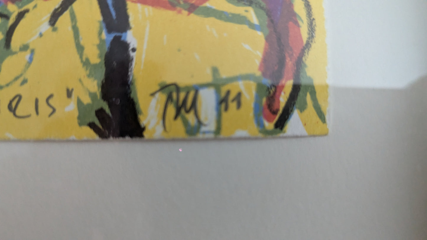 Tapani Mikkonen - Iiris (Signeerattu Litografia, 2011)