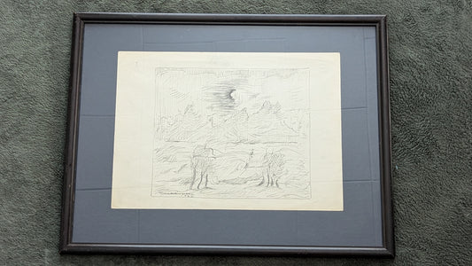 Tuomas Nelimarkka - Signeerattu Tussityö (1962)