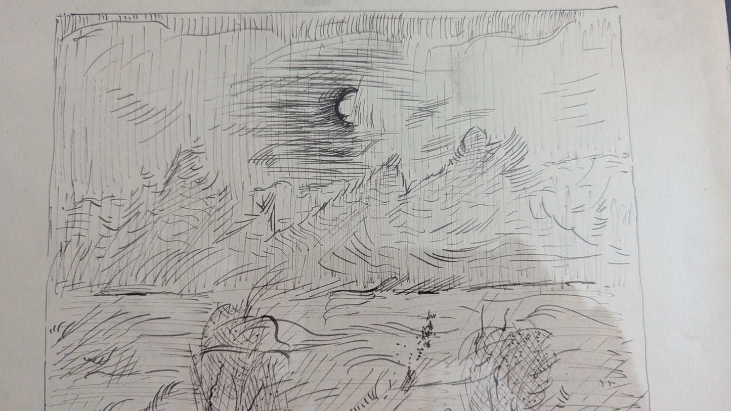 Tuomas Nelimarkka - Signeerattu Tussityö (1962)