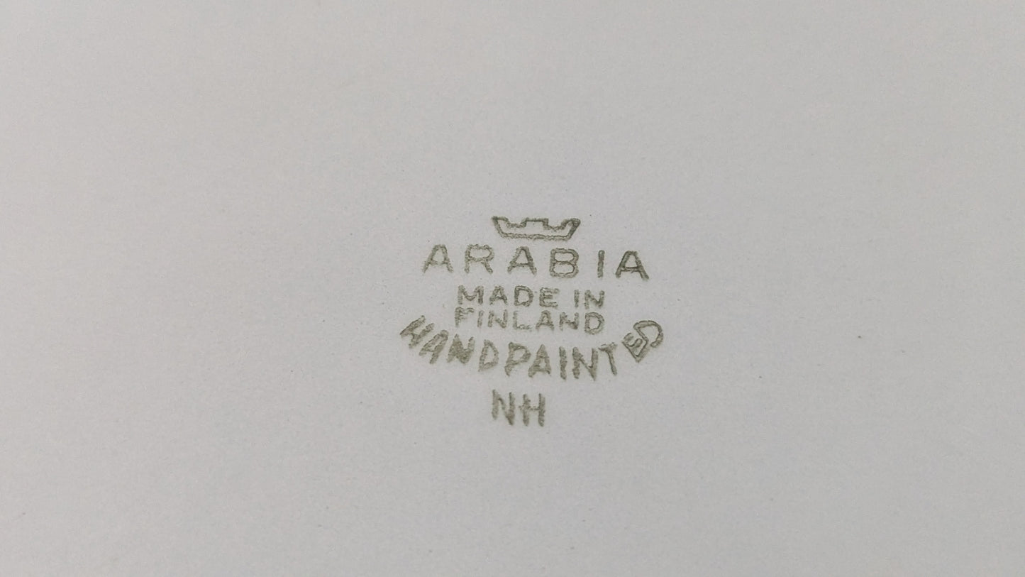 Arabia Blue Rose Tarjoiluvati (1949-1971, Svea Granlund)