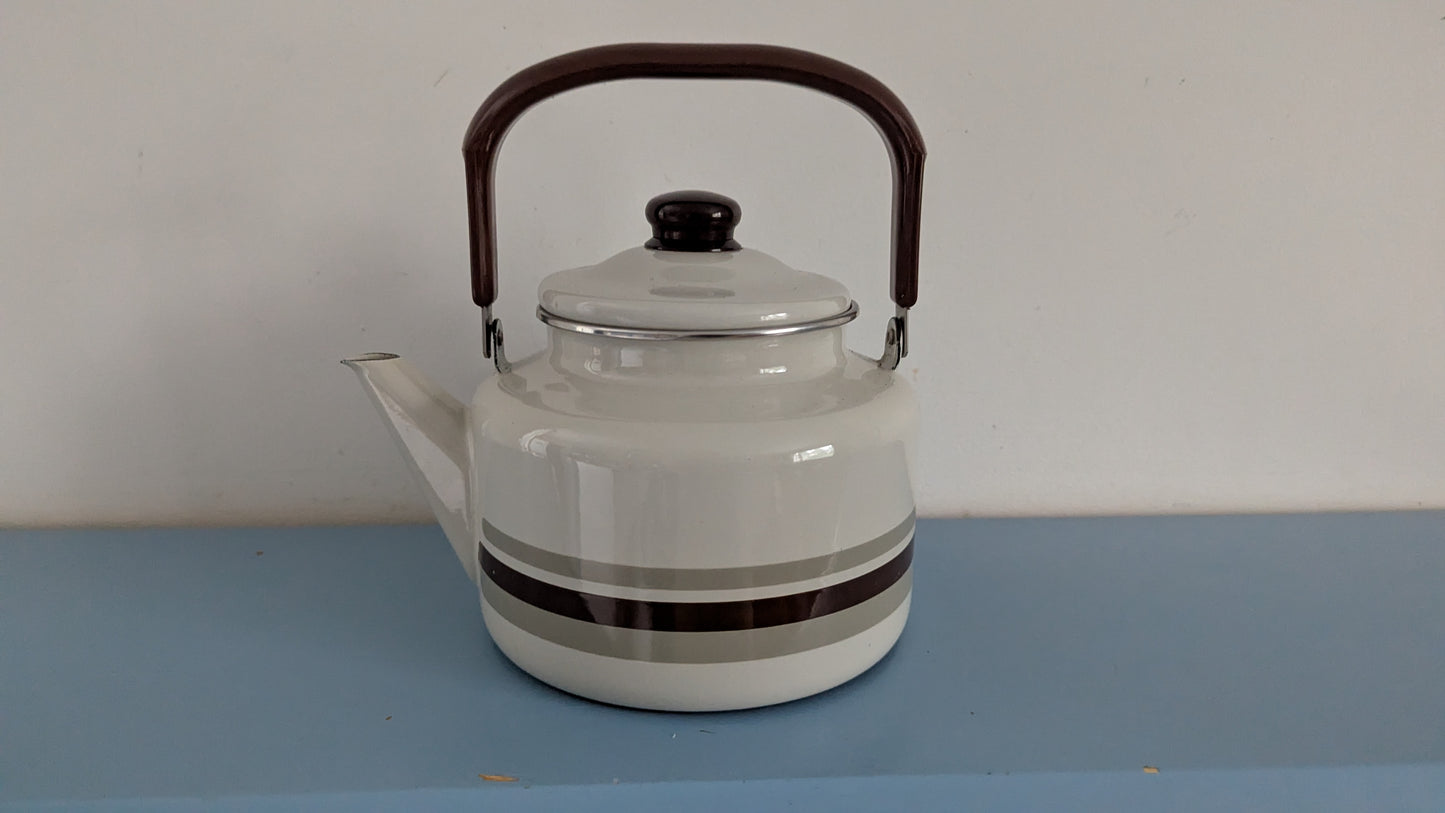 Finel / Arabia - Wihtori Kumina Emali Kahvipannu(Heikki Orvola)