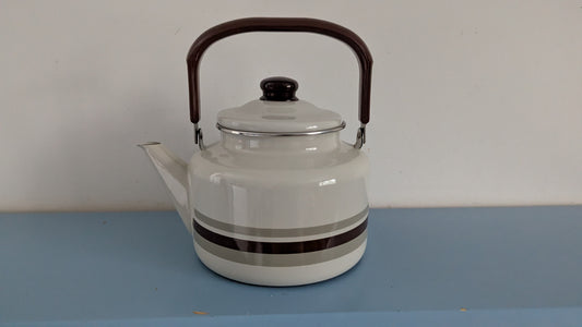 Finel / Arabia - Wihtori Kumina Emali Kahvipannu(Heikki Orvola)