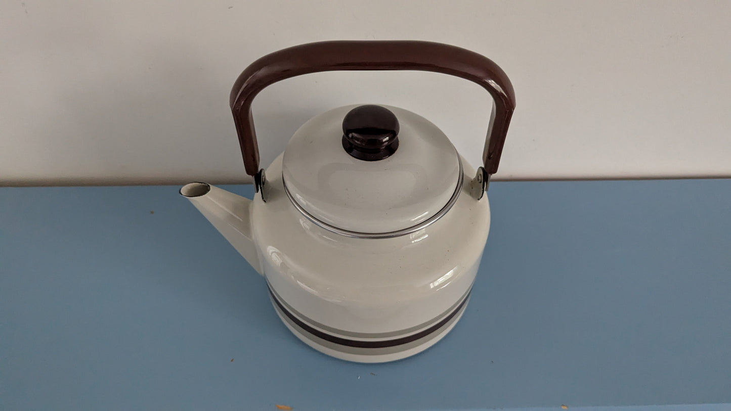 Finel / Arabia - Wihtori Kumina Emali Kahvipannu(Heikki Orvola)