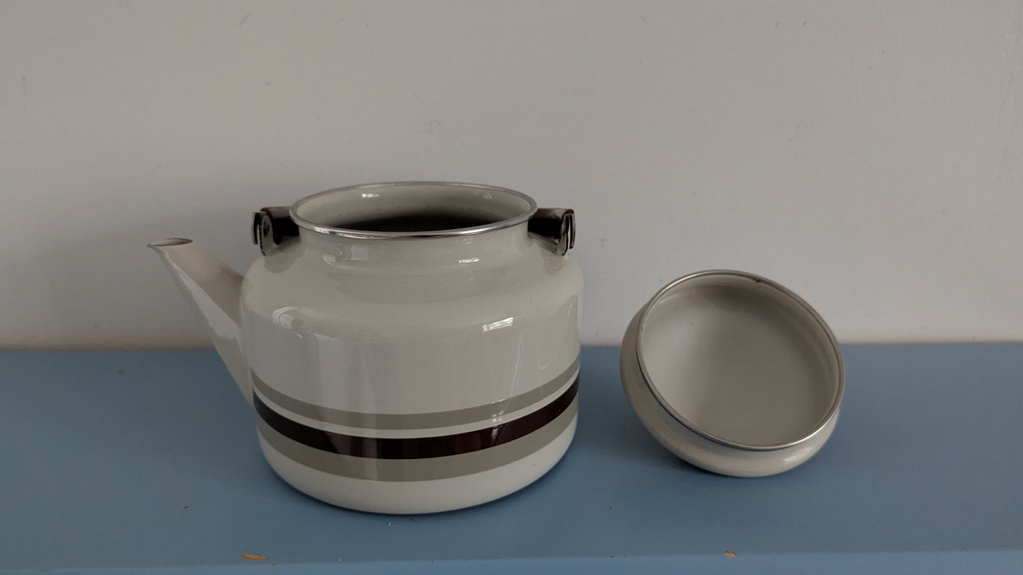 Finel / Arabia - Wihtori Kumina Emali Kahvipannu(Heikki Orvola)