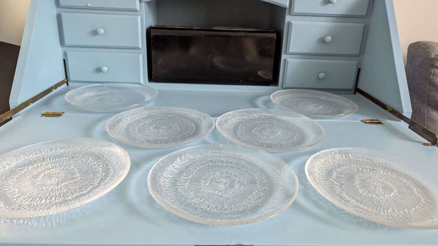 Iittala Solaris Salaattilautanen / Alkuruokalautanen (7kpl, Tapio Wirkkala)