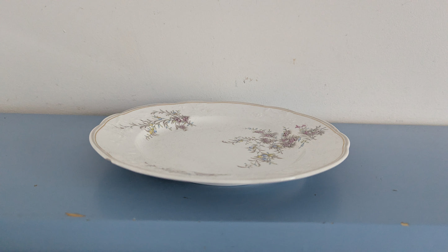 Arabia - Pyrola Salaattilautanen / Alkuruokalautanen (1897-1909)