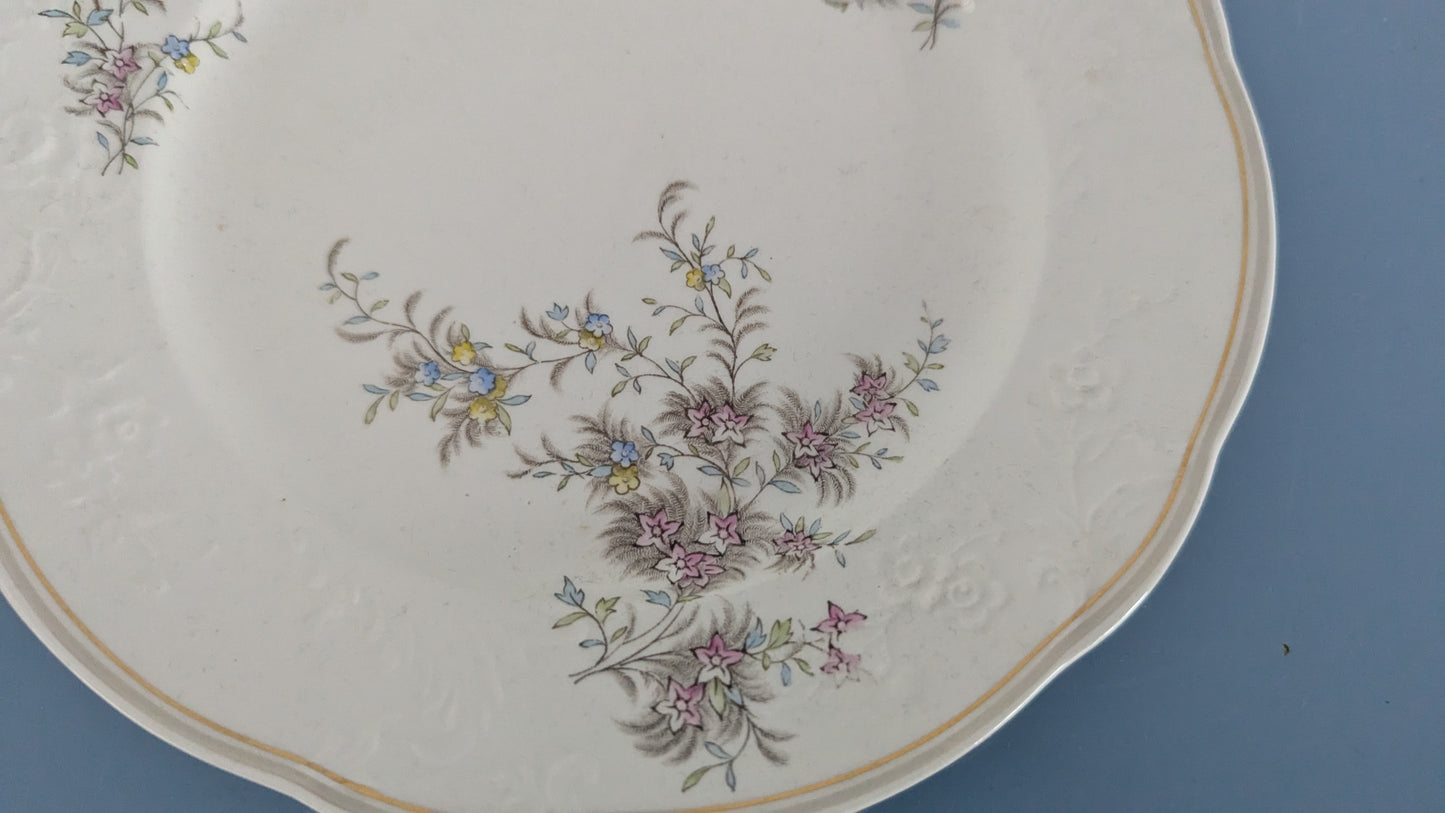 Arabia - Pyrola Salaattilautanen / Alkuruokalautanen (1897-1909)