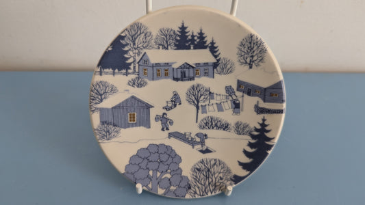 Arabia Jouluaskareet Seinälautanen (Raija Uosikkinen)