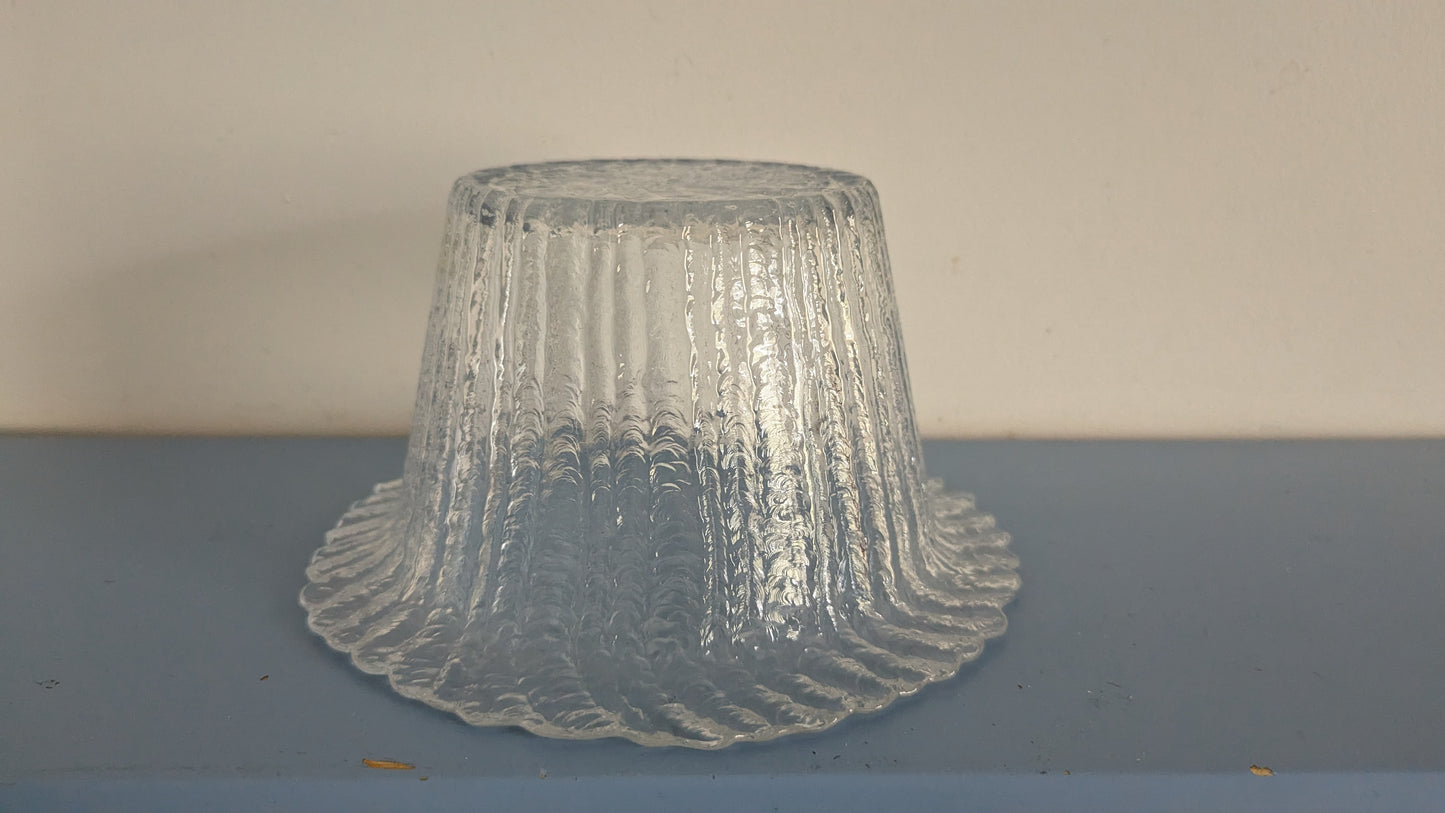 Riihimäen Lasi Tupru Kulho / Malja (1975-1980, Nanny Still)