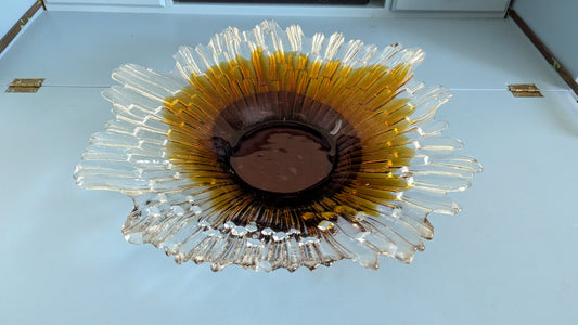 Humppila Revontulet Vati / Tarjoiluvati (Halk. 39cm, Signeerattu Tauno Wirkkala)