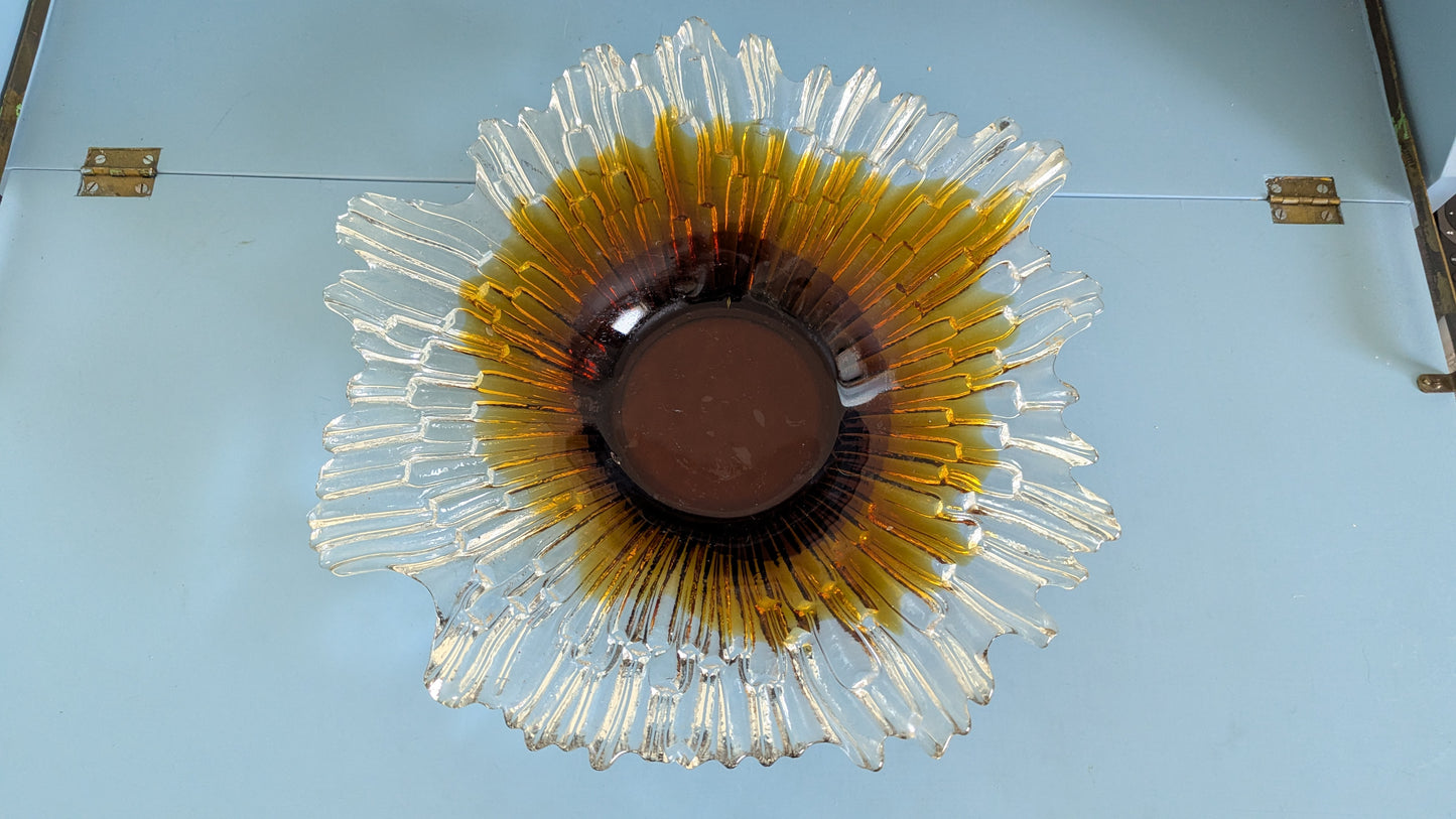 Humppila Revontulet Vati / Tarjoiluvati (Halk. 39cm, Signeerattu Tauno Wirkkala)