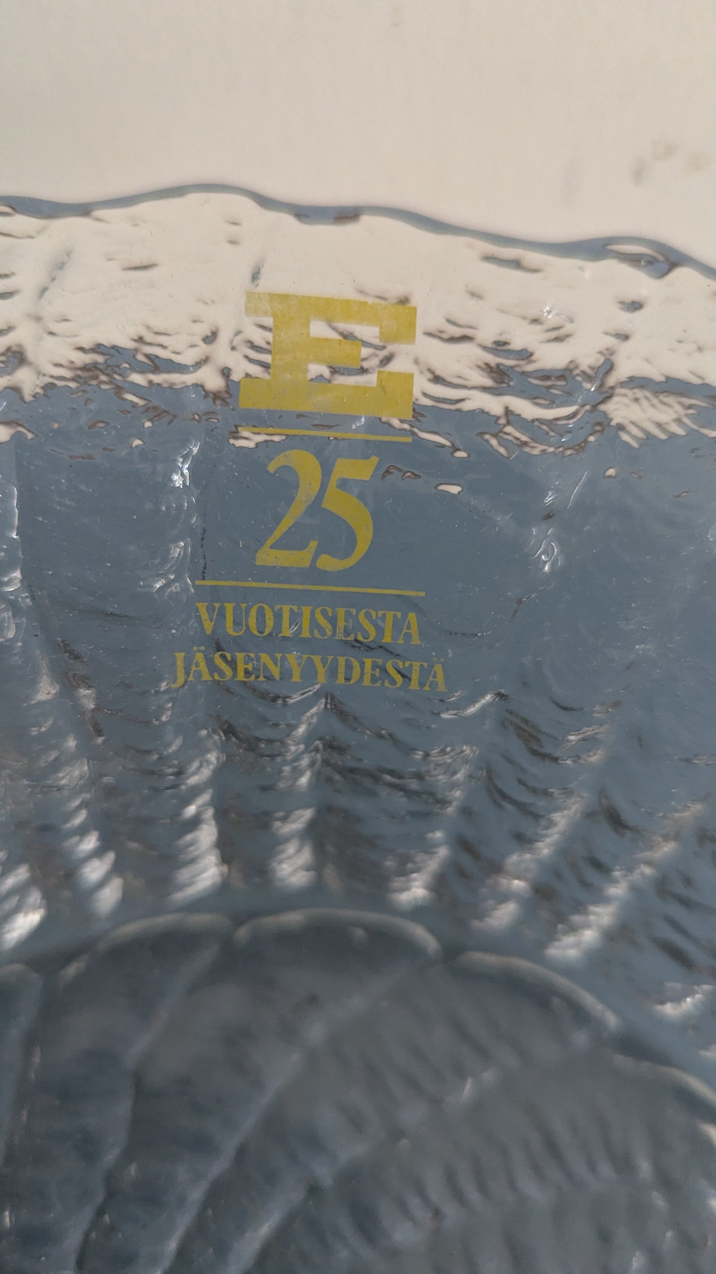 Riihimäen Lasi Tupru Kulho / Tarjoilukulho (1975-1980, Nanny Still)