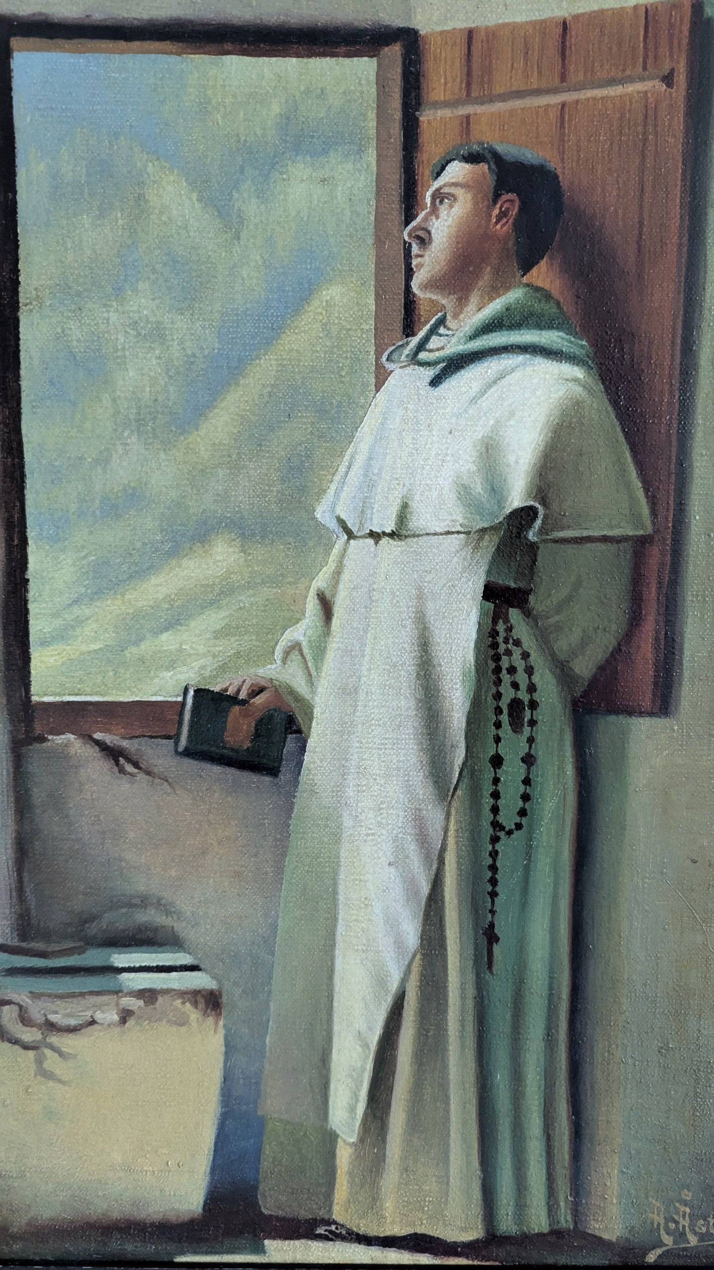 A. Åström - Signeerattu Öljyvärimaalaus