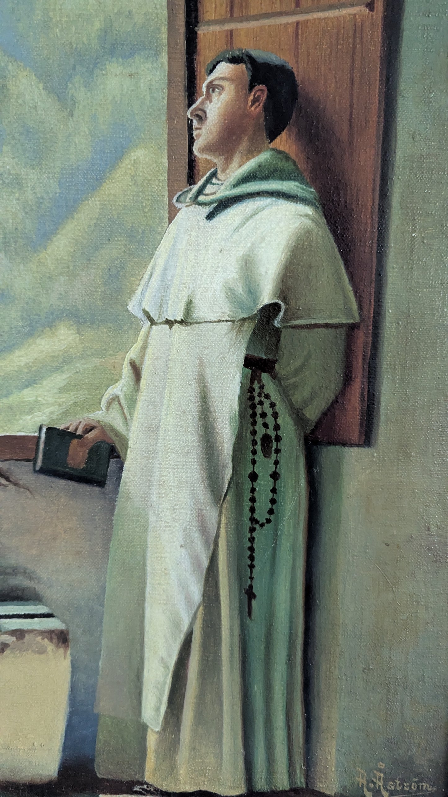 A. Åström - Signeerattu Öljyvärimaalaus