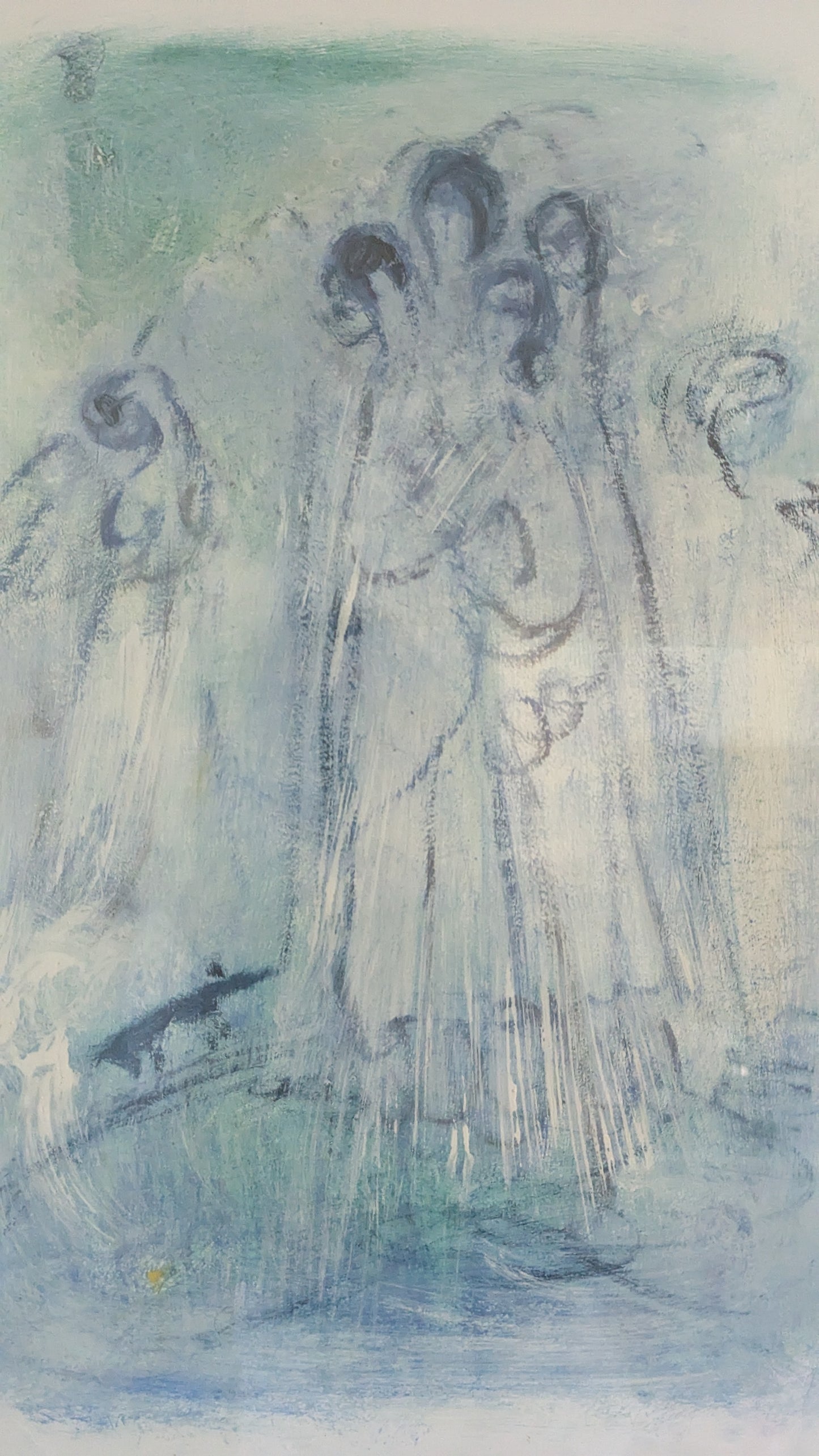 Signeerattu Sekatekniikka (Korkeus: 75.5cm, Leveys: 55.5cm)