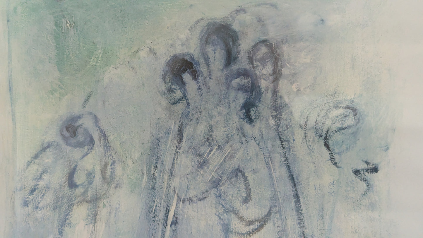 Signeerattu Sekatekniikka (Korkeus: 75.5cm, Leveys: 55.5cm)