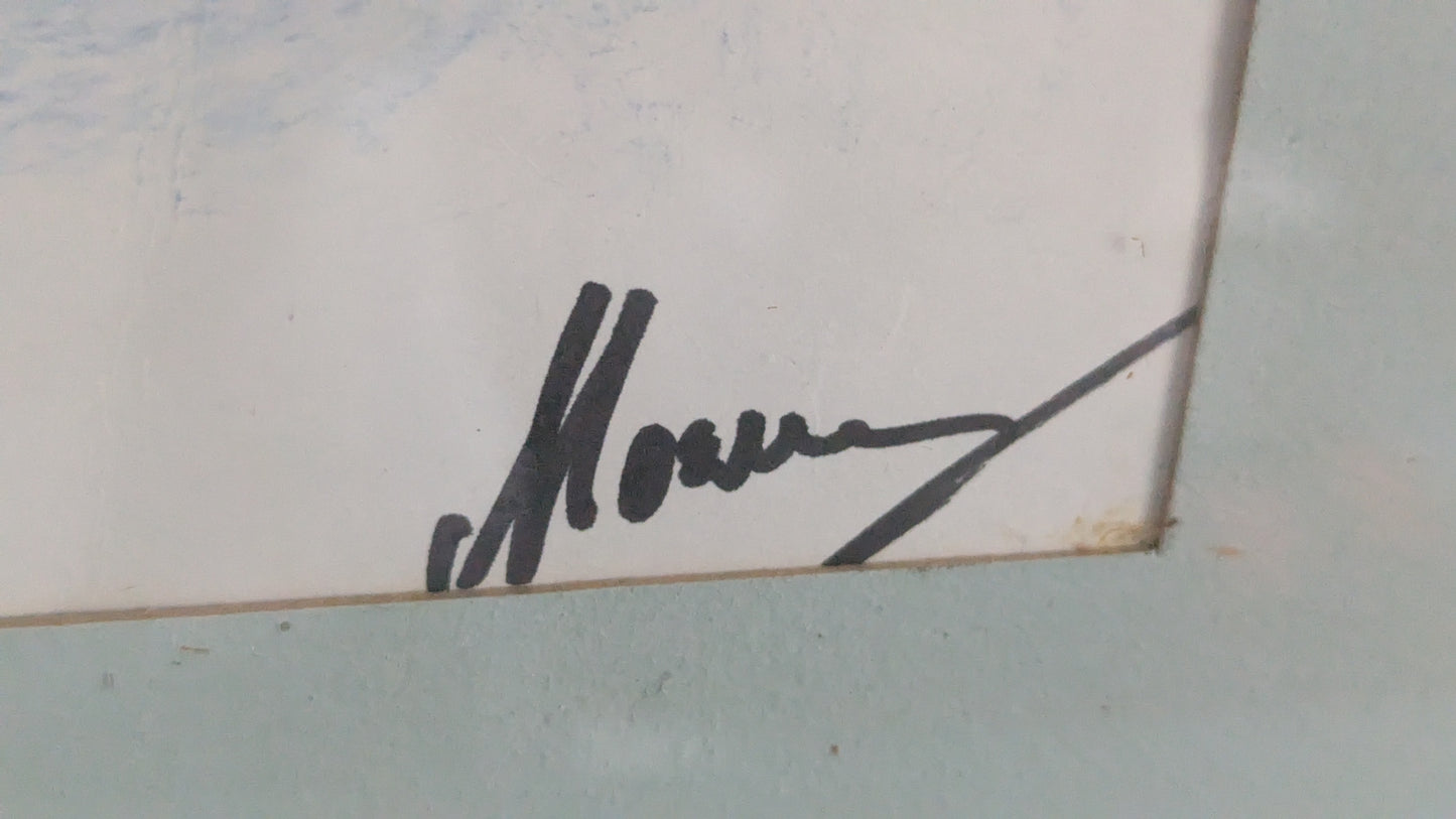 Signeerattu Sekatekniikka (Korkeus: 75.5cm, Leveys: 55.5cm)