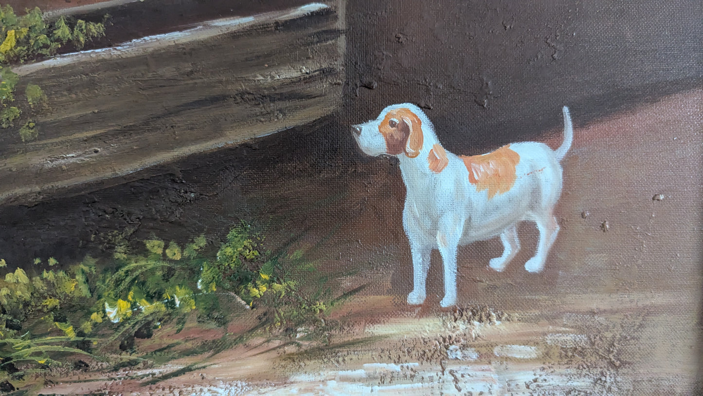 Signeerattu Öljyvärimaalaus