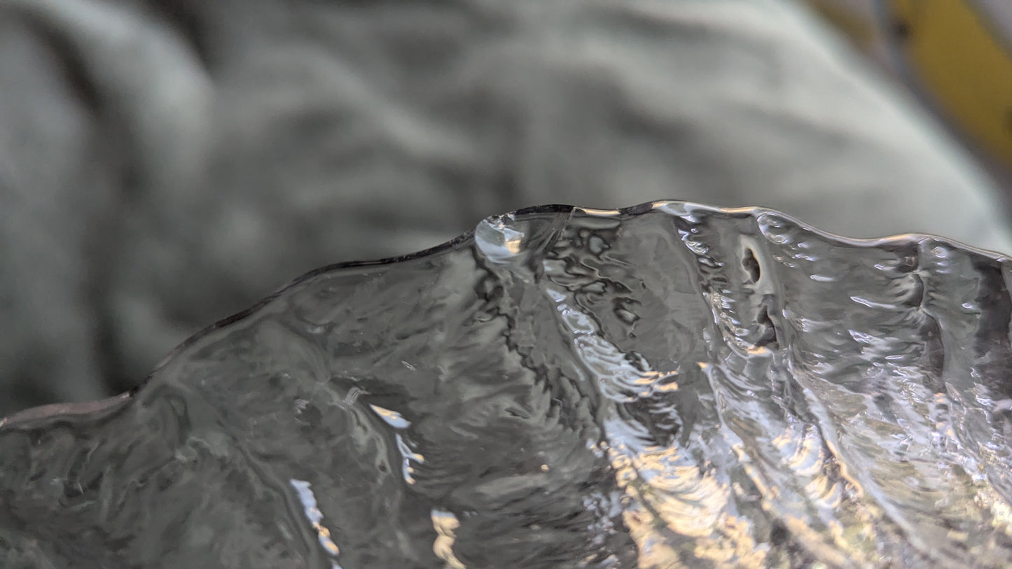 Riihimäen Lasi Tupru Kulho / Tarjoilukulho (1975-1980, Nanny Still)